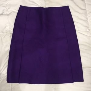 COS purple pencil skirt